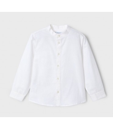 CAMISA NIÑO LINO MANGA LARGA  MARCA MAYORAL