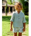 BLUSA NIÑO CUELLO MAO MANGA LARGA MARCA JOSE VARON