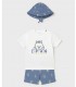 CONJUNTO BEBE TRES PIEZAS