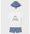 CONJUNTO BEBE TRES PIEZAS