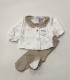 CONJUNTO ALGODON BEBE DOS PIEZAS MARCA BABIDU