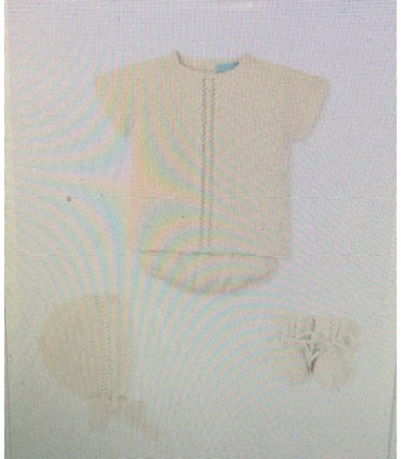 CONJUNTO BEBE CUATRO PIEZAS MARCA MAC ILUSION