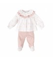 CONJUNTO BEBE DOS PIEZAS ALGODON MARCA BABIDU