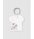 CAMISETA BEBE CON DIADEMA MARCA MAYORAL