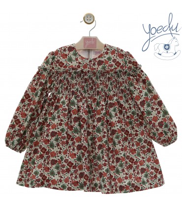 VESTIDO INFANTIL FAMILIA CRETONA MARCA YOEDU