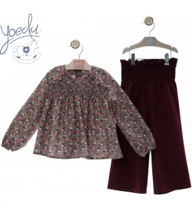CONJUNTO INFANTIL NIÑA MARCA YOEDU