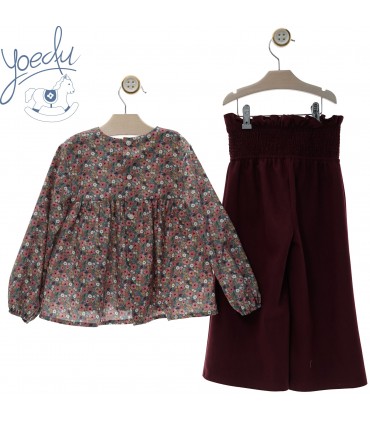 CONJUNTO INFANTIL NIÑA MARCA YOEDU