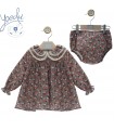VESTIDO BEBE CON BRAGUITA  FAMILIA CAHEMIRA MARCA YOEDU