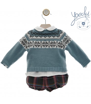 CONJUNTO TRES PIEZAS MARCA YOEDU