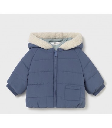 CHAQUETON BEBE REVERSIBLE RECIEN NACIDO MARCA MAYORAL