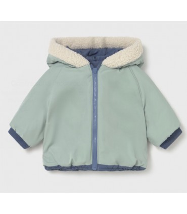 CHAQUETON BEBE REVERSIBLE RECIEN NACIDO MARCA MAYORAL