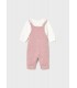 CONJUNTO BEBE PETO Y JERSEY RECIN NACIDO MARCA MAYORAL