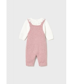 CONJUNTO BEBE PETO Y JERSEY RECIN NACIDO MARCA MAYORAL