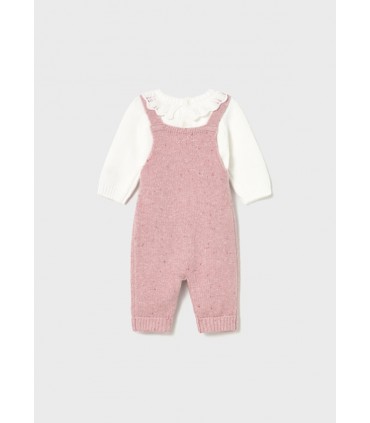 CONJUNTO BEBE PETO Y JERSEY RECIN NACIDO MARCA MAYORAL