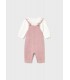 CONJUNTO BEBE PETO Y JERSEY RECIN NACIDO MARCA MAYORAL