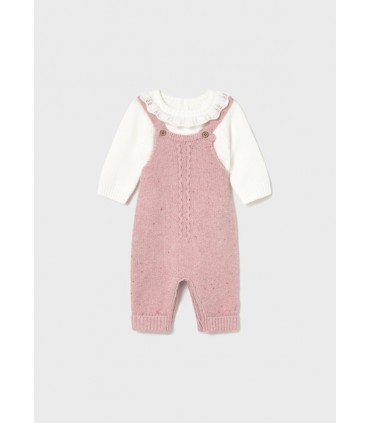 CONJUNTO BEBE PETO Y JERSEY RECIN NACIDO MARCA MAYORAL