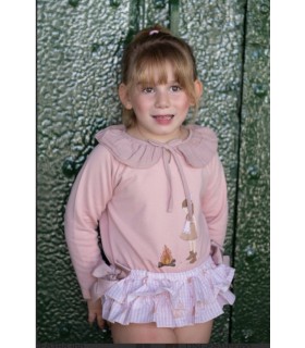 CONJUNTO  INFANTIL MARCA MON PETIT BONBON