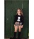 CONJUNTO SUDADERA Y BRAGUITA CUADROS BURBERRY MARCA MON PETIT BONBON