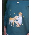 SUDADERA  CON CAPUCHA MARCA MON PETIT BONBON