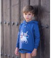 SUDADERA CAPUCHA MARCA MON PETIT BONBON