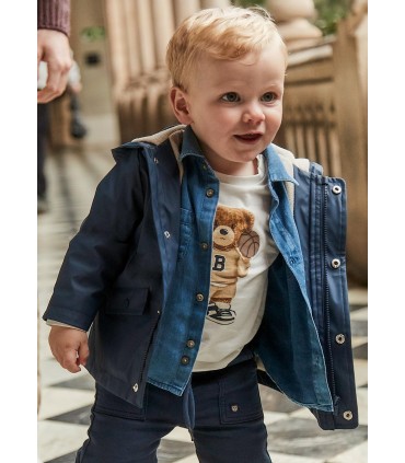 CHUBASQUERO BEBE CON CAPUCHA MARCA MAYORAL