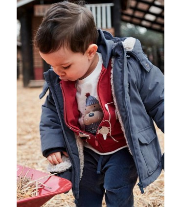 CHAQUETON MANOPLAS BEBE MARCA MAYORAL