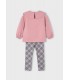 CONJUNTO LEGGING CUADRO Y SUDADERA NIÑA MARCA MAYORAL