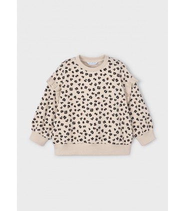 SUDADERA NIÑA VOLANTES MARCA MAYORAL