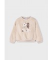 SUDADERA PELO FLORES NIÑA MARCA MAYORAL
