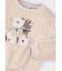 SUDADERA PELO FLORES NIÑA MARCA MAYORAL
