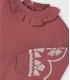 SUDADERA  INFANTIL CUELLO VOLANTES MARCA MAYORAL