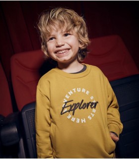 SUDADERA BORDADO UNIXEX INFANTIL