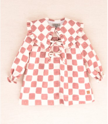 VESTIDO DAMERO BEBE MARCA JOSE VARON