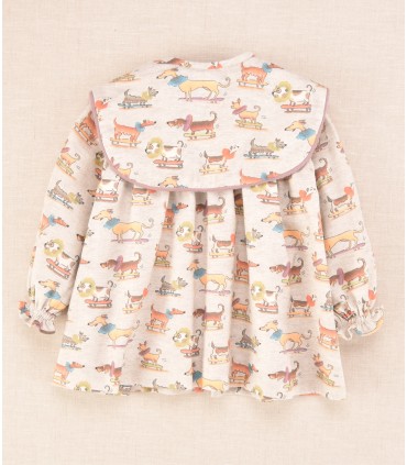 VESTIDO PERRITOS BEBE MARCA COCOTE