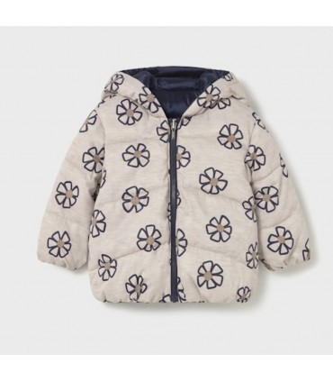 CHAQUETON REVERSIBLE ESTAMPADO BEBE MARCA MAYORAL