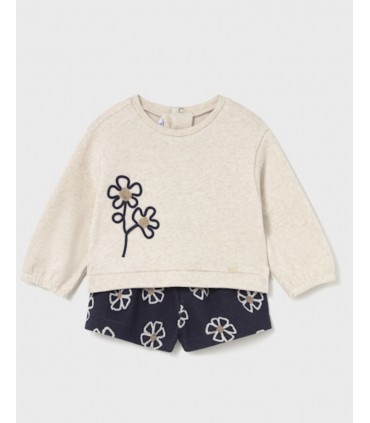 CONJUNTO PANTALON CORTO BEBE MARCA MAYORAL