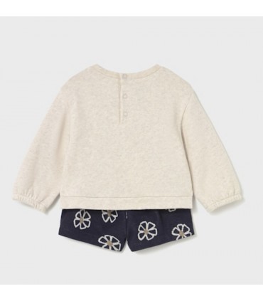 CONJUNTO PANTALON CORTO BEBE MARCA MAYORAL
