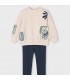 CONJUNTO LEGGING Y SUDADERA NIÑA MARCA MAYORAL