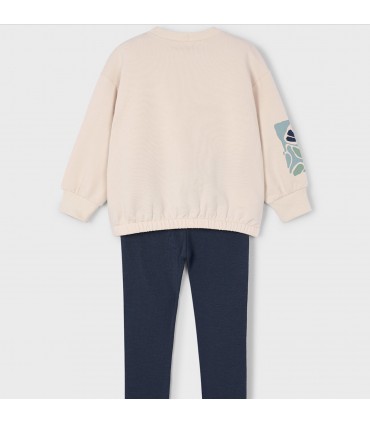CONJUNTO LEGGING Y SUDADERA NIÑA MARCA MAYORAL