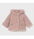 CHAQUETA TRICOT CON PELO  RECIEN NACIDA MARCA MAYORAL