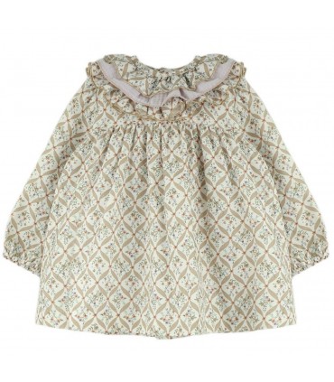VESTIDO NIÑA ESTAMPADO MARCA BABY FERR