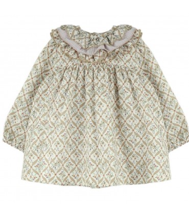 VESTIDO NIÑA ESTAMPADO MARCA BABY FERR