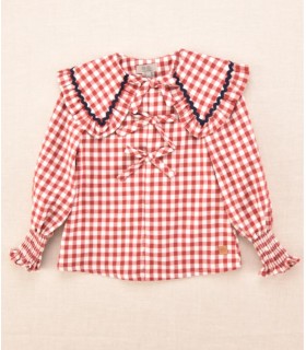 BLUSA VICHY  NIÑA MARCA JOSE VARON