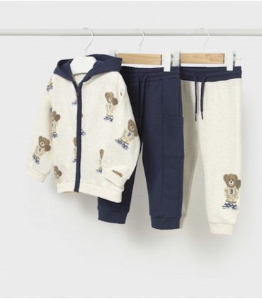 CHÁNDAL BEBE TRES PIEZAS MARCA MAYORAL