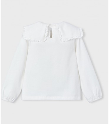 BLUSA CUELLO VOLANTES MARCA MAYORAL