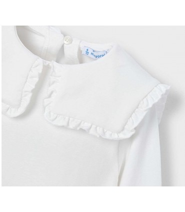 BLUSA CUELLO VOLANTES MARCA MAYORAL