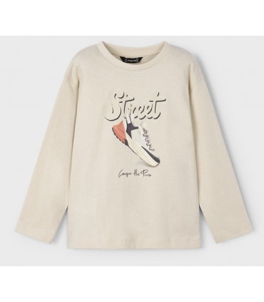 CAMISETA NIÑO MANGA LARGA MAYORAL