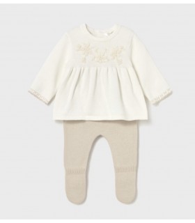 CONJUNTO BEBE TRICOT DOS PIEZAS MARCA MAYORAL