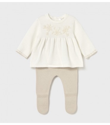 CONJUNTO BEBE TRICOT DOS PIEZAS MARCA MAYORAL