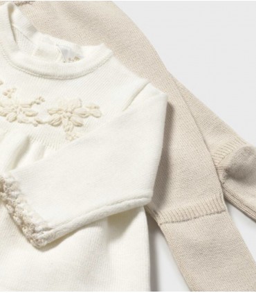 CONJUNTO BEBE TRICOT DOS PIEZAS MARCA MAYORAL